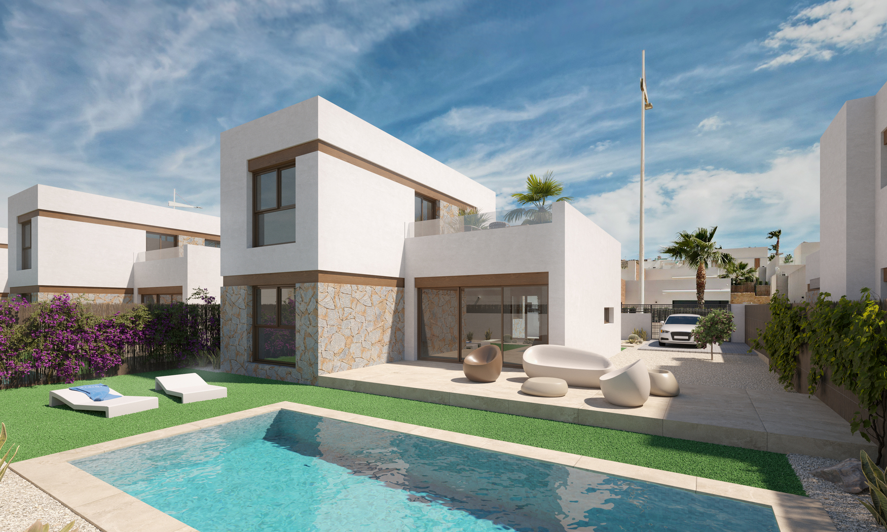 Villas Algorfa Alicante